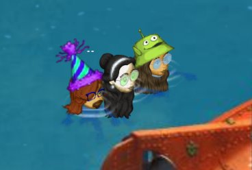 I MADE IT TO THE POOL PARTY