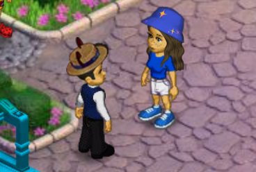 He's staring at me...MENACINGLY