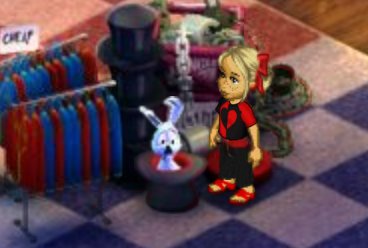the white rabbit is here, alice!!