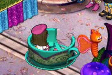 You spin me right round baby right round like a teacup baby round round round round